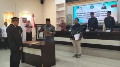 Bupati Boalemo Resmi Lantik Dr. Roni H, Imran sebagai Kepala RSCG Tilamuta