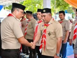 Wabup Boalemo Lantik Mabiran Pramuka Paguyaman Pantai, Tekankan Penguatan Karakter Generasi Muda