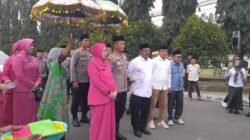 Resmi Disambut di Boalemo, AKBP Firman Taufik Terima Prosesi Adat Mopotilolo