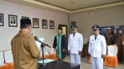 Bupati Boalemo Lantik Penjabat Kepala Desa Mustika dan Saripi