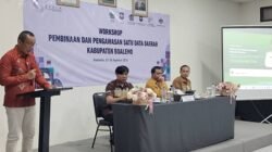 Wabup Boalemo Buka Workshop Pembinaan dan Pengawasan Satu Data Daerah