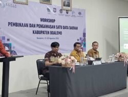 Wabup Boalemo Buka Workshop Pembinaan dan Pengawasan Satu Data Daerah