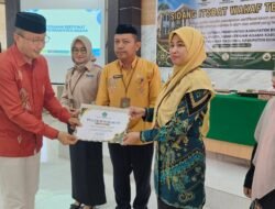Wakil Bupati Boalemo Lahmudin Hambali membuka sidang Itsbat Wakaf terpadu