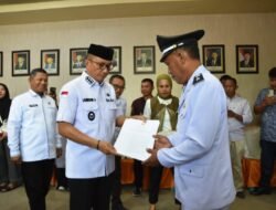 Pesan Wabup Boalemo Lahmudin Hambali, Saat melantik penjabat kepala Desa Balate Jaya
