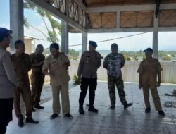 Kasat Polairud Polres Boalemo Monitor Pembangunan Kampung Nelayan Merah Putih di Tabulo Selatan
