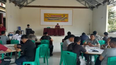 17 Personel Polres Boalemo Ikuti Tes Mapping Psikologi dan Psikologi Pemegang Senpi Dinas TA 2026