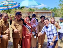 Bupati Rum Melaksanakan Peletakan Batu Pertama TK Melati Putih