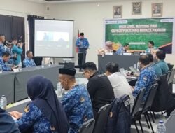 Drs. Rum Pagau membuka High Level Meeting dan Capacity Building Neraca