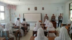Satlantas Polres Boalemo Sosialisasikan Tertib Berlalu Lintas di SMA Negeri 1 Paguyaman