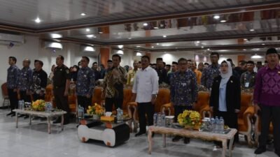 Bupati Rum hadiri Workshop evaluasi pengelolaan keuangan desa yang di gelar oleh BPKP – RI Perwakilan Provinsi Gorontalo