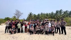 Peringati Hari Sumpah Pemuda ke-98, Polres Boalemo Gelar Green Policing dan Tanamkan Kepedulian Lingkungan Laut