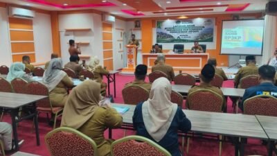Bupati Rum buka kegitan PUPR laporan akhir Rencana Pembangunan dan Pengembangan Perumahan dan Kawasan Permukiman